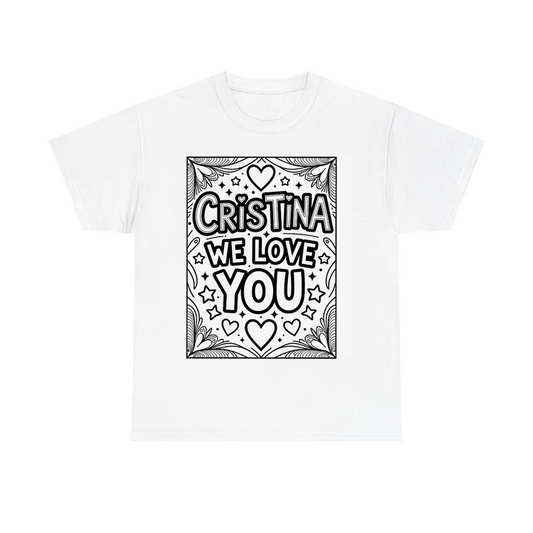 Custom Unisex T-Shirt Coloring Kit with 10 Fabric Markers