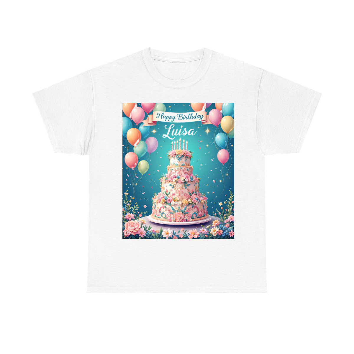 Custom Unisex T-Shirt Colorful Design