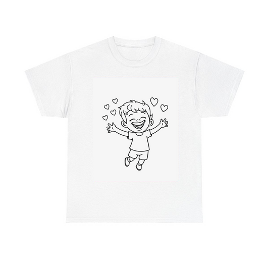 Custom Unisex T-Shirt Coloring Kit with 10 Fabric Markers