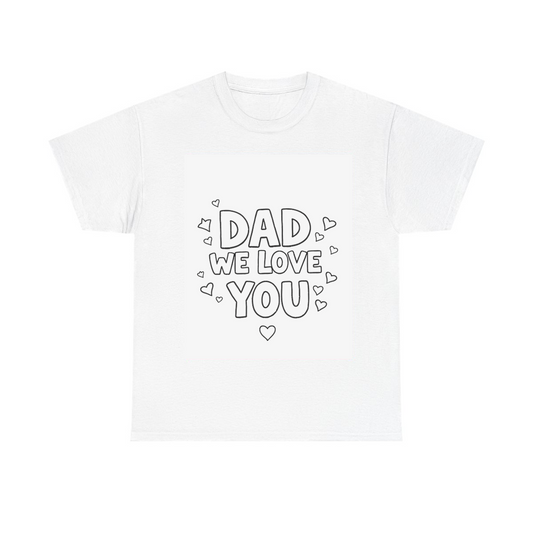 Custom Unisex T-Shirt Coloring Kit with 10 Fabric Markers