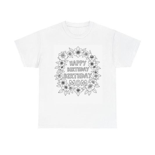 Custom Unisex T-Shirt Coloring Kit with 10 Fabric Markers