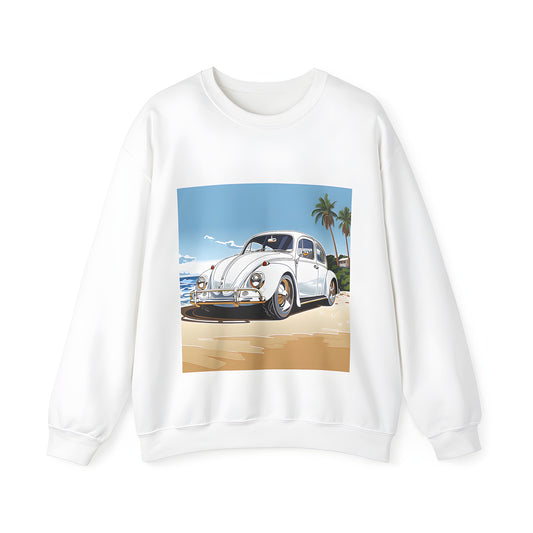 Vintage Automobile Graphic Printed Adult Sweatshirt