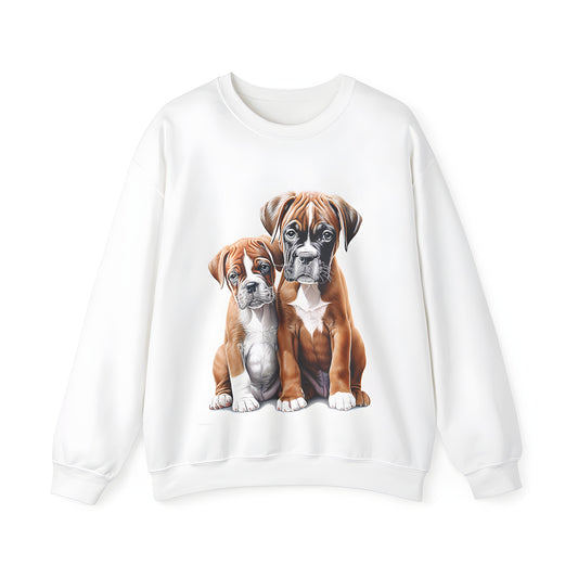 Cute Canine Friends Graphic Sweatshirt