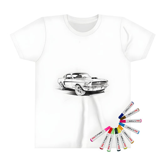 Vintage Muscle Car Boy's T-Shirt