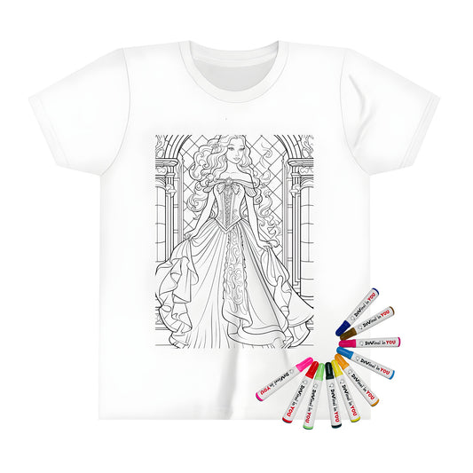 Elegant Princess, Beautiful Princess, Little Princess Girl Tee Shirt