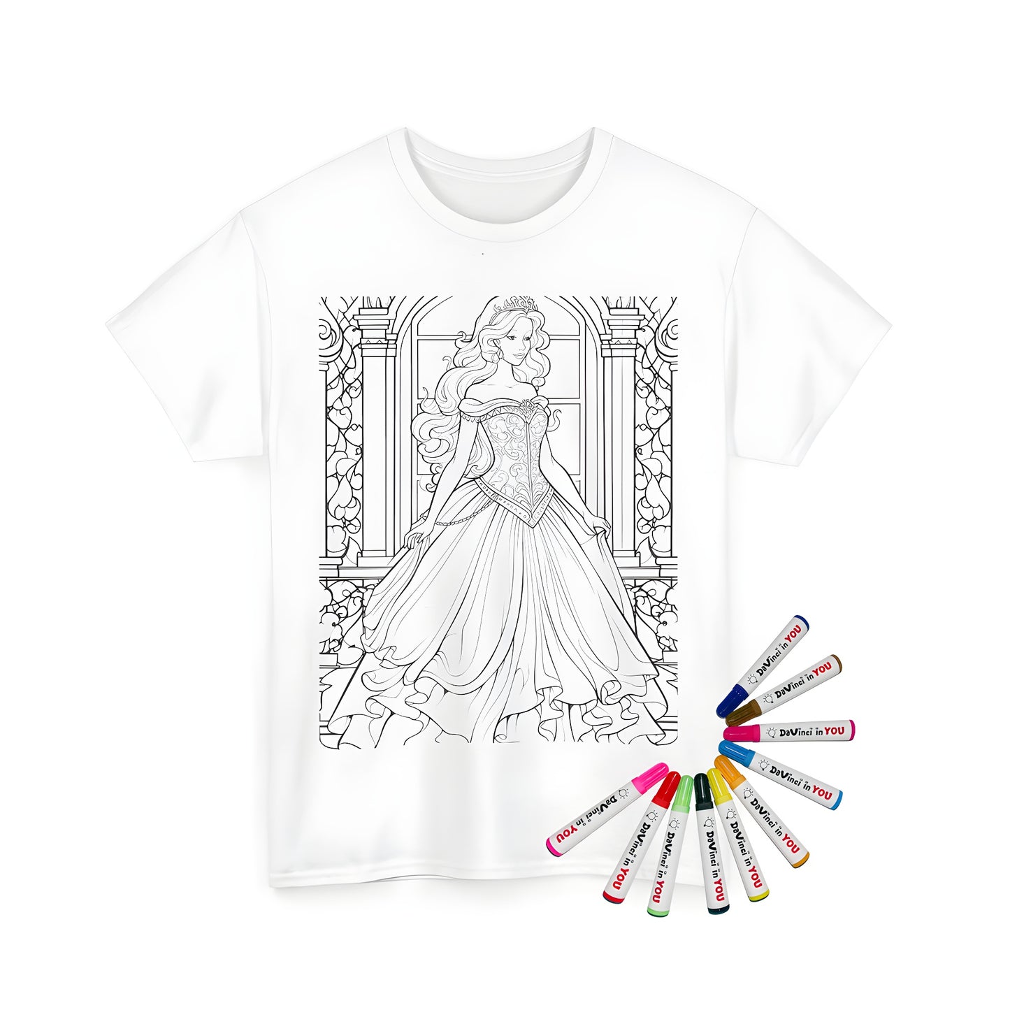 Elegant princess clothing, royal fashion, princess theme, girls and boys t-shirt, royalty inspired apparel