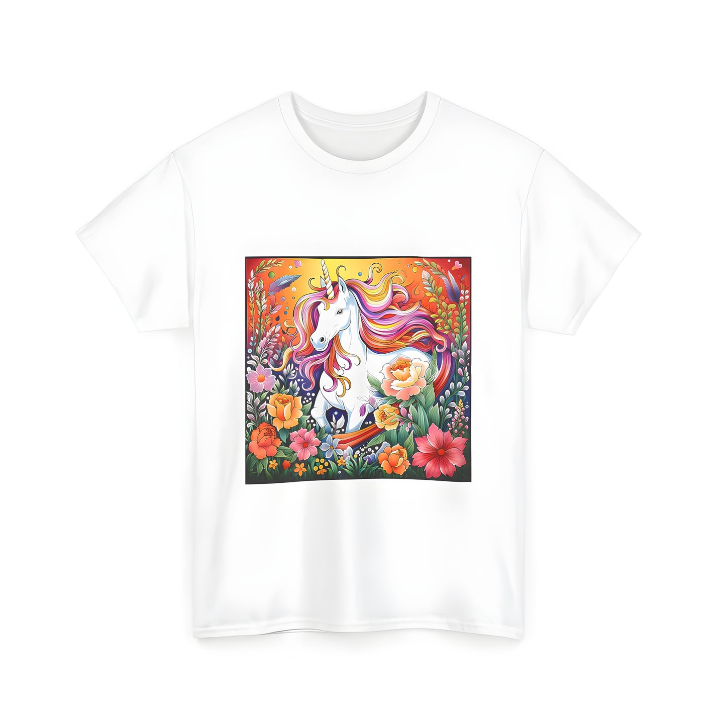 Unicorn Flower Garden Tee