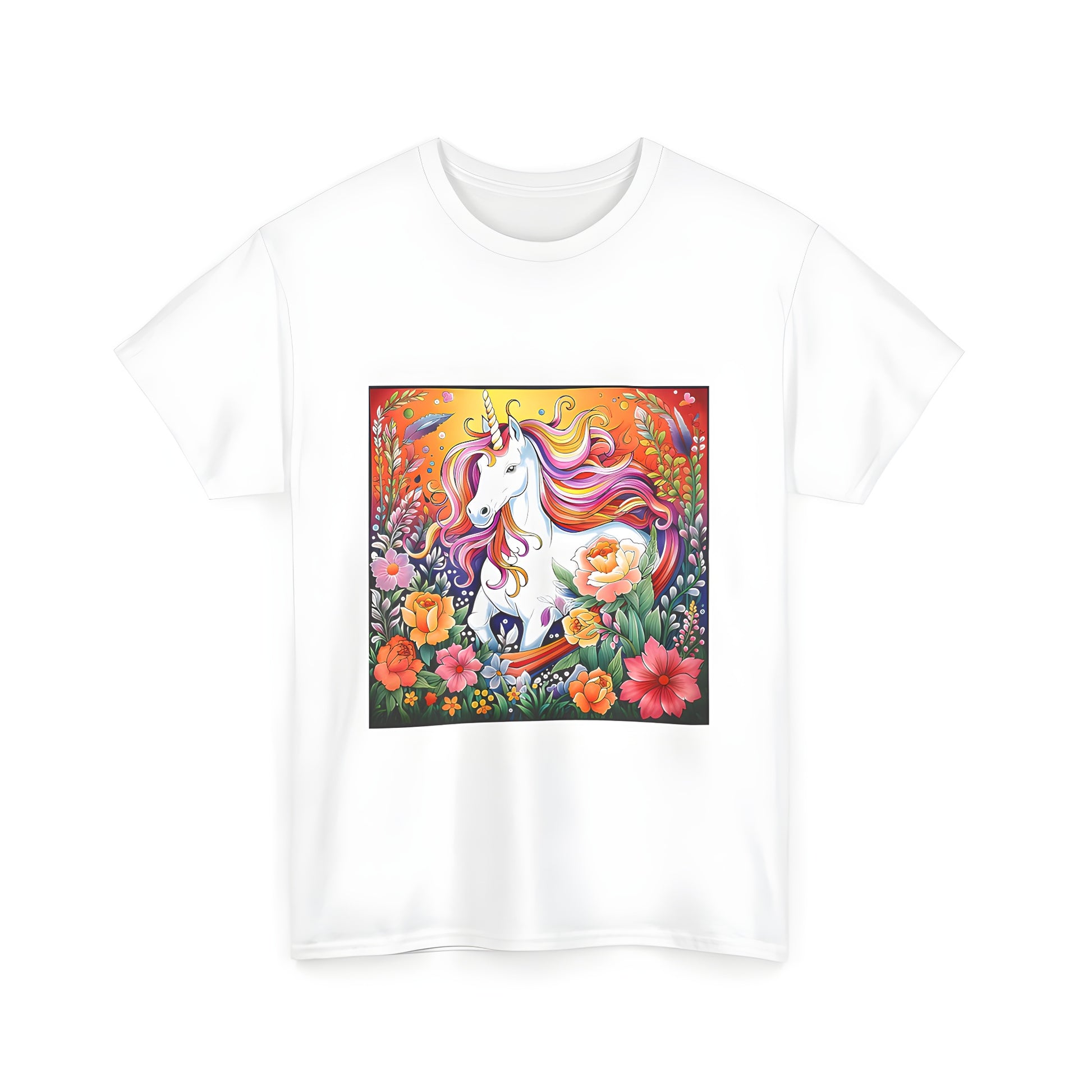 Unicorn Flower Garden Tee