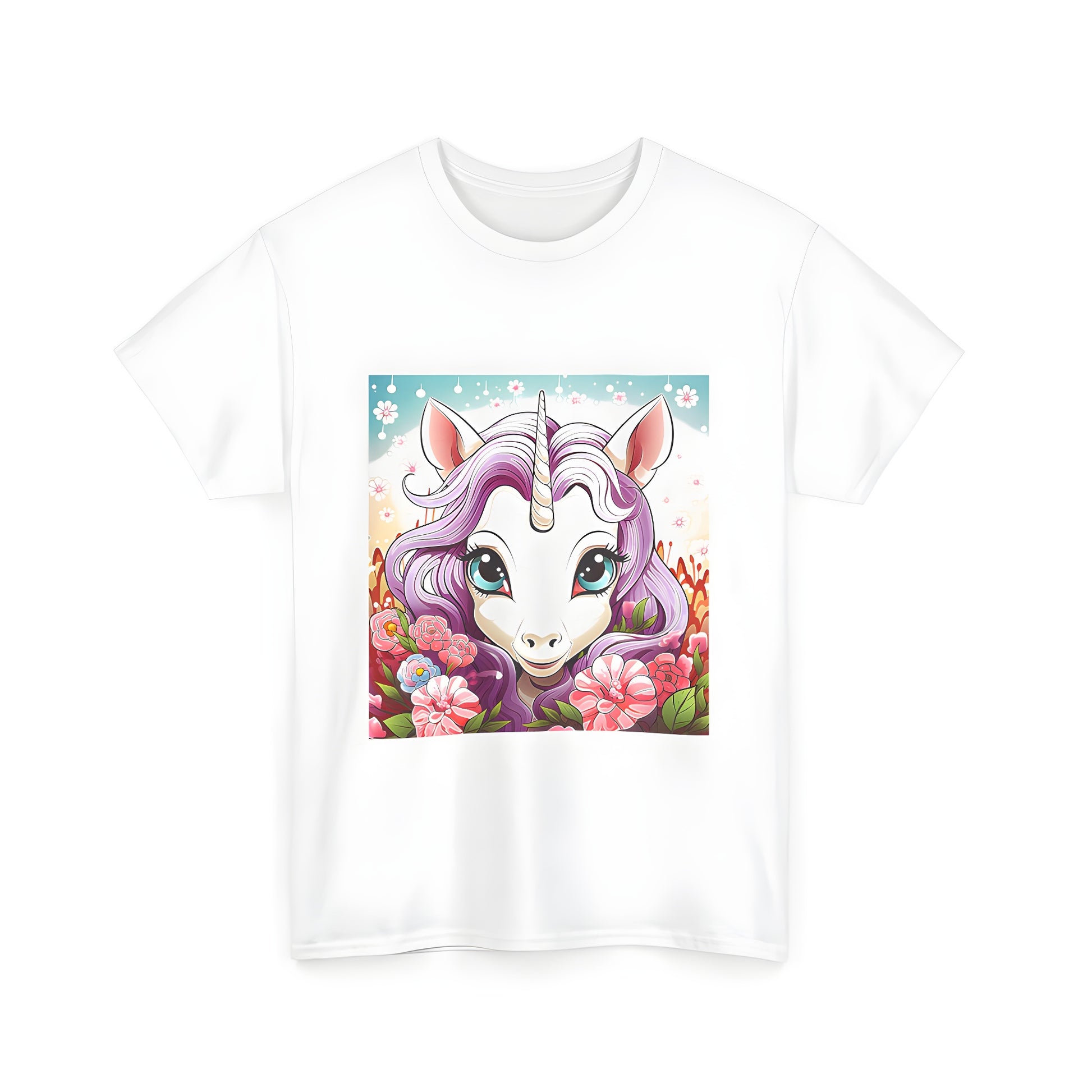 Colorful Unicorn Graphic Tee for Women and Men