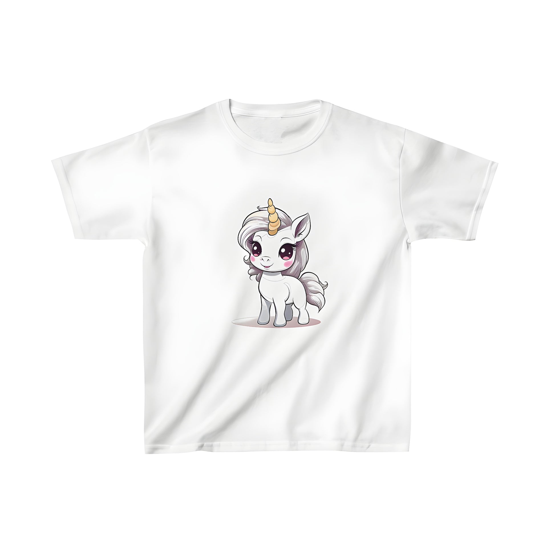 Baby unicorn t-shirt for kids, colorful design