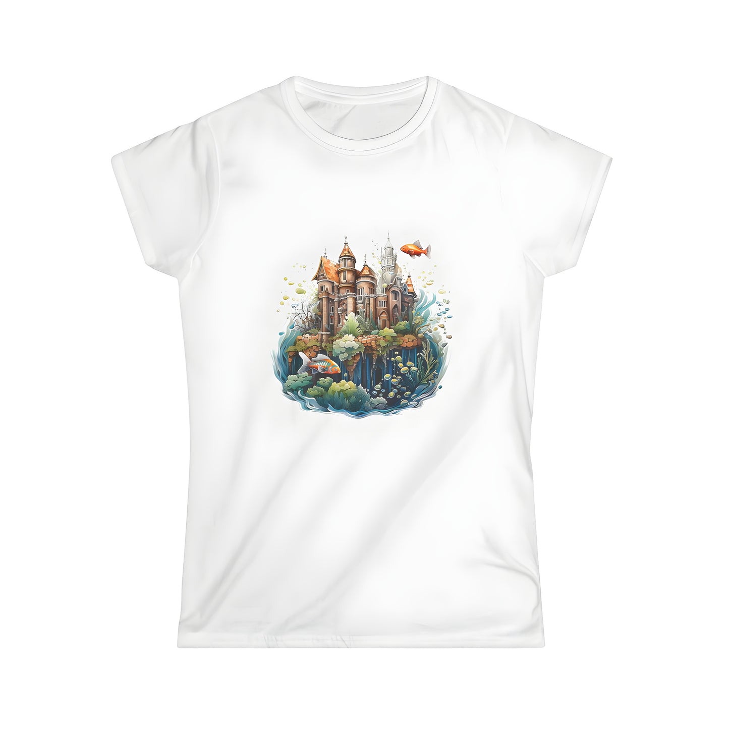 Vibrant underwater kingdom tee