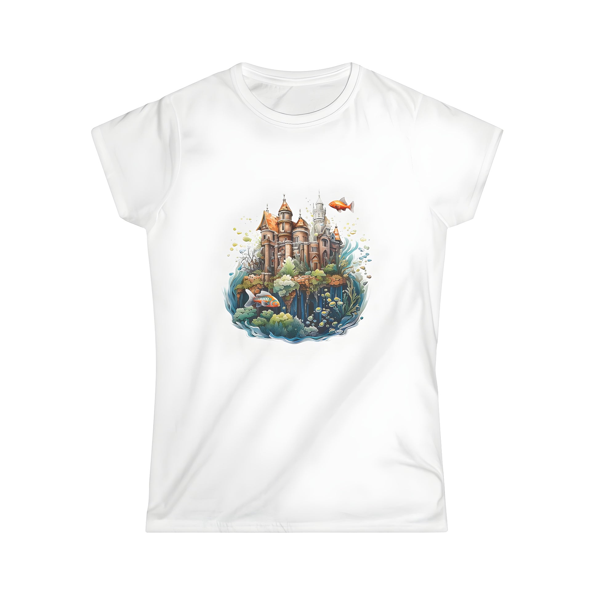 Vibrant underwater kingdom tee