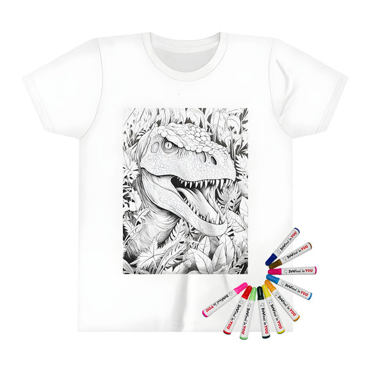 Tyrannosaurus Rex kids t-shirt illustration