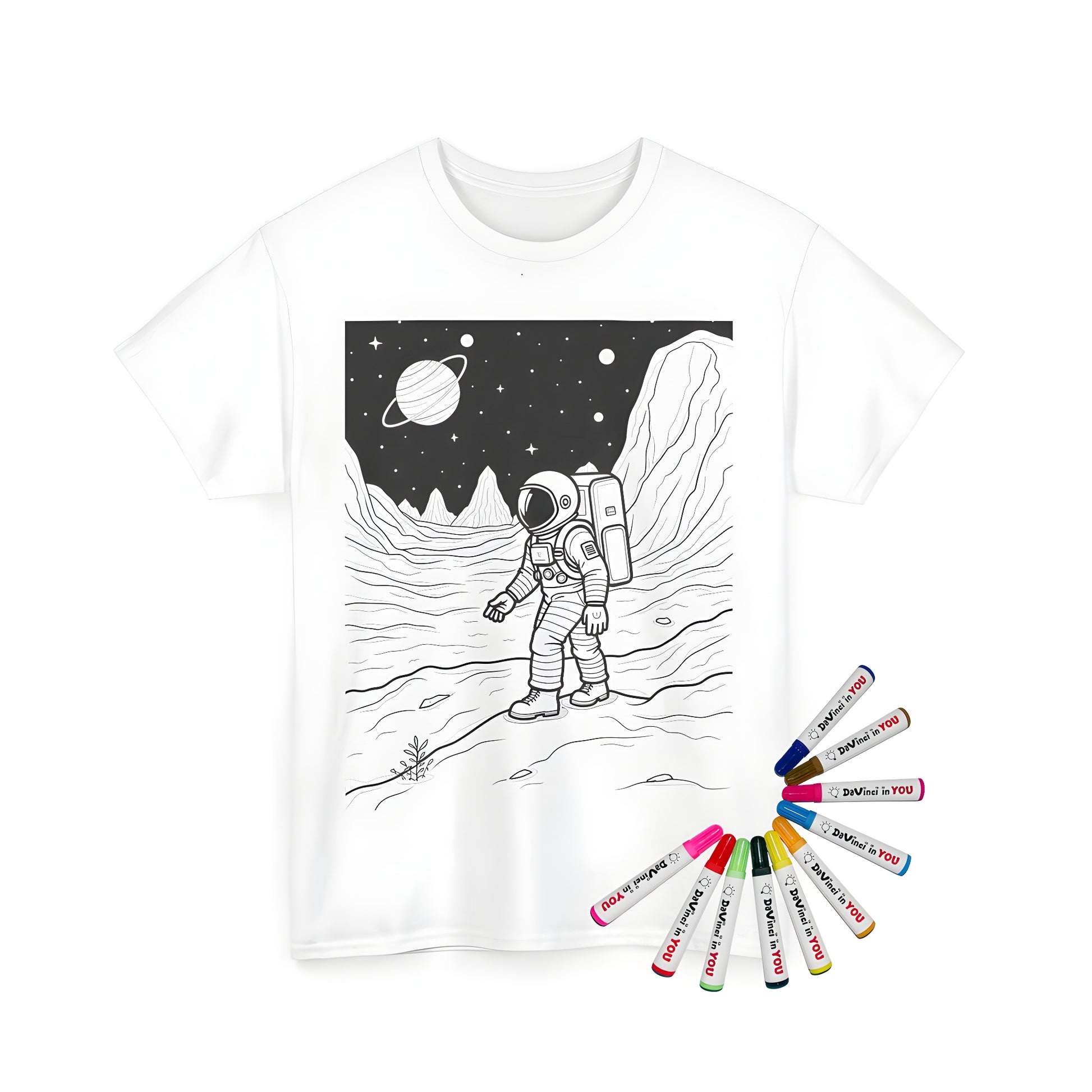 Space explorer Unisex T-shirt design