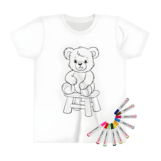 Kids t-shirt featuring cute bear design