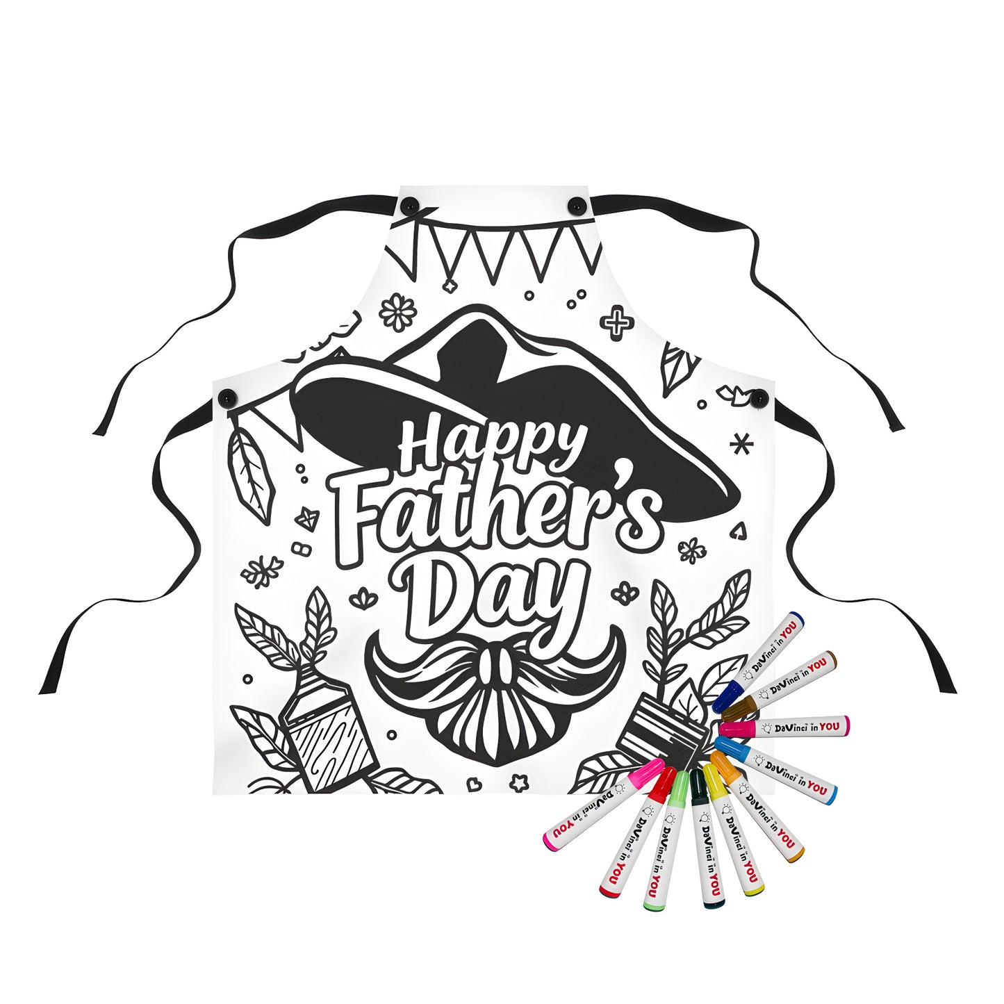 Dad themed apron for father's day celebration, dad's special day gifts
