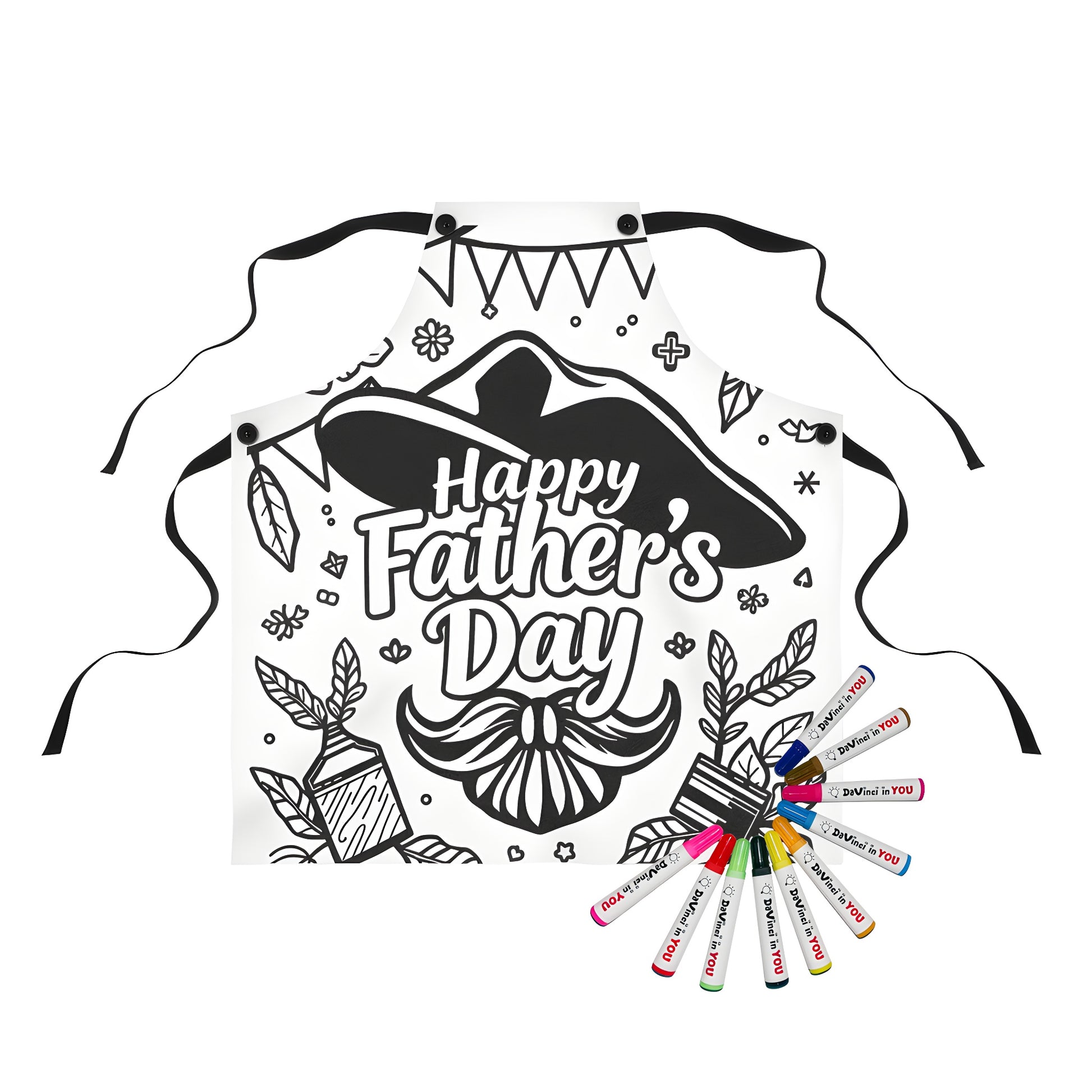 Dad themed apron for father's day celebration, dad's special day gifts