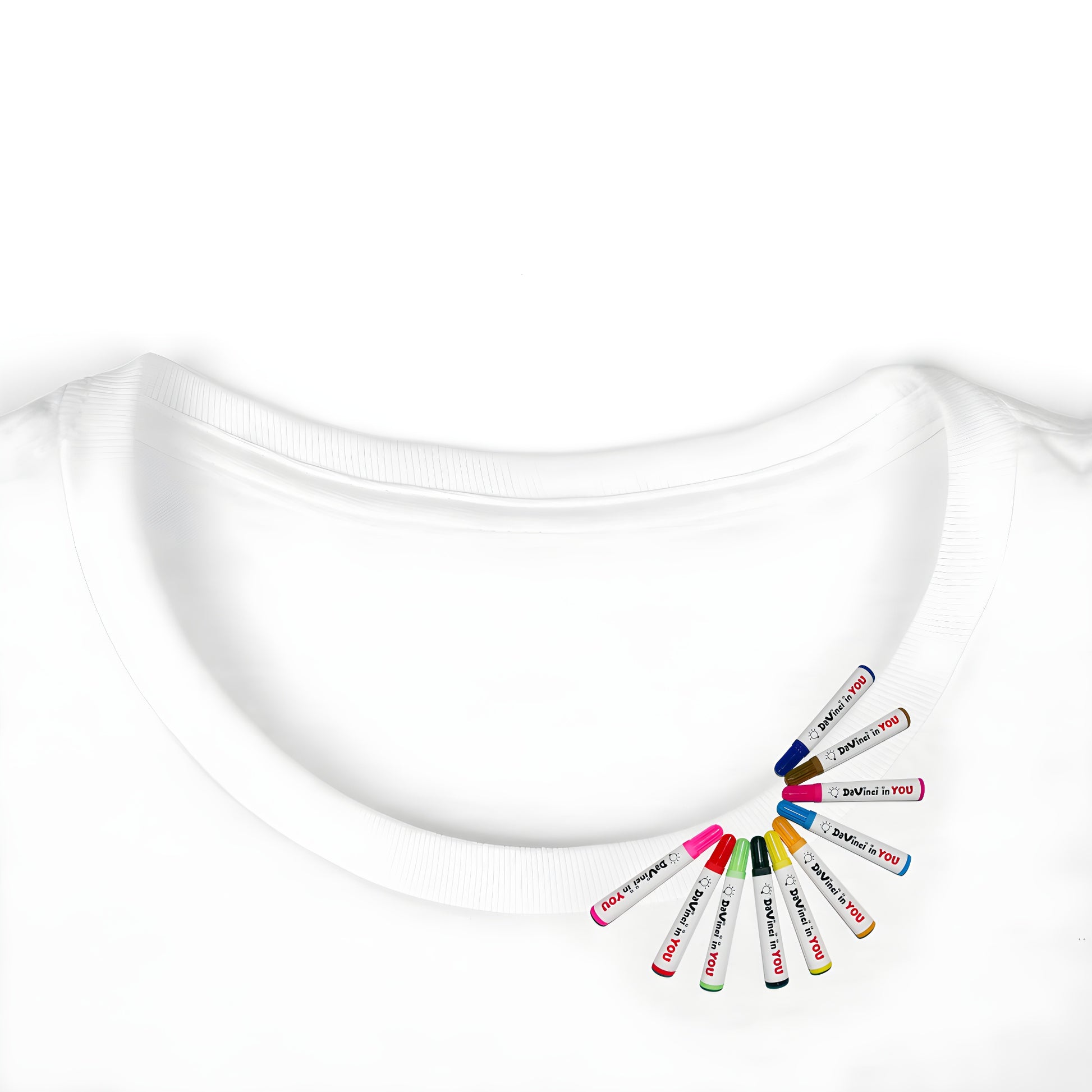 Women's Eagle graphic t-shirt coloring kit with fabric markers for adults