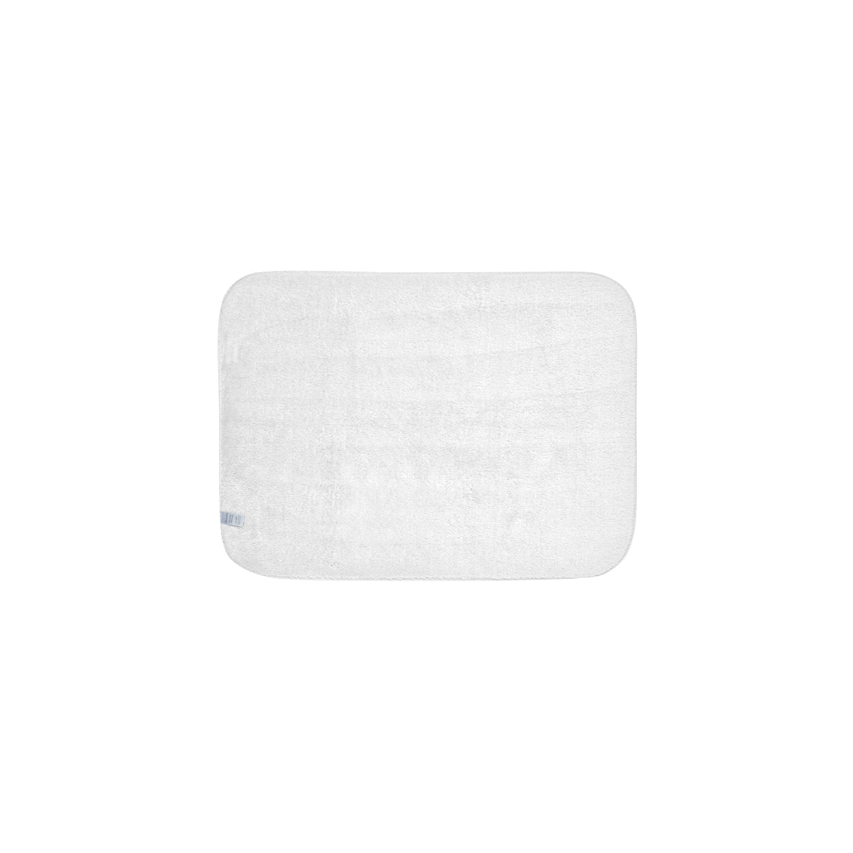 White sherpa coloring blanket reverse side