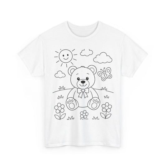 Custom Unisex T-Shirt Coloring Kit with 10 Fabric Markers