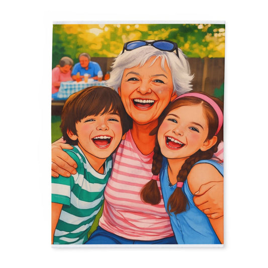 Custom Fleece Blanket with Your Design