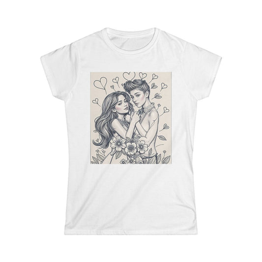 Custom Women's T-Shirt Coloring Kit with 10 Fabric Markers