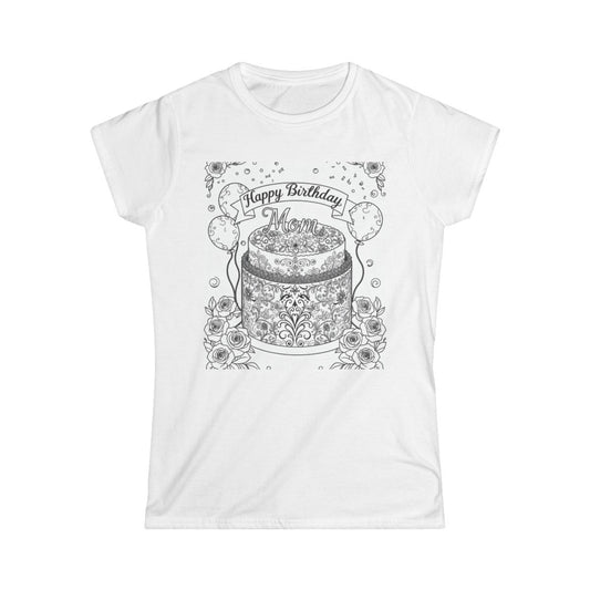 Custom Women's T-Shirt Coloring Kit with 10 Fabric Markers