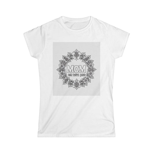 Custom Women's T-Shirt Coloring Kit with 10 Fabric Markers