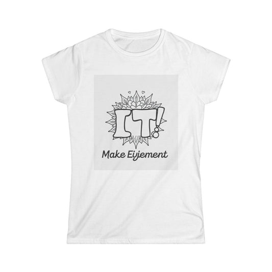 Custom Women's T-Shirt Coloring Kit with 10 Fabric Markers