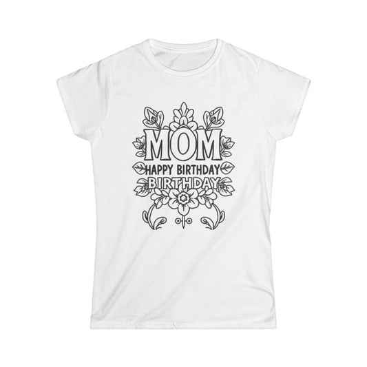 Custom Women's T-Shirt Coloring Kit with 10 Fabric Markers